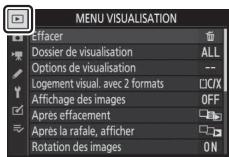 NIKON Z6II+24-70MM - Sélectionnez un menu. - 2