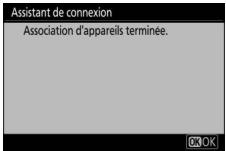 NIKON Z6II+24-70MM - Terminez le processus d'association. - 1