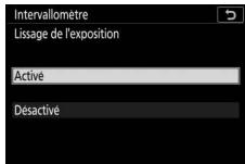 NIKON Z6II+24-70MM - - Activez ou désactivez le lissage de l'exposition. - 2