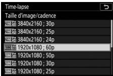 NIKON Z6II+24-70MM - - Choisissez la taille d'image et la cadence. - 3