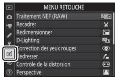 NIKON Z6II+24-70MM - Menu Retouche : creation de copies retouchées - 1