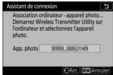 NIKON Z6II+24-70MM - Demarrez le processus d'association. - 1