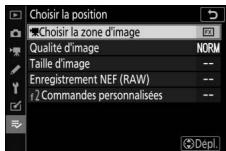 NIKON Z6II+24-70MM - Positionnez la nouvelle rubrique. - 1