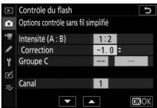 NIKON Z6II+24-70MM - : réglez les paramètres du contrôle sans fil simplifié. - 2