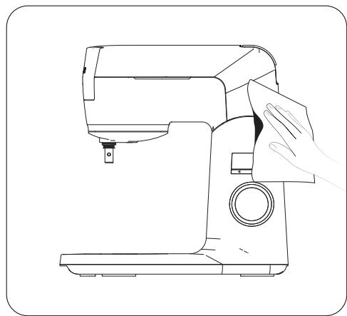 BEKOROBOT PATISSIERKMD3102W - Nettoyage - 4