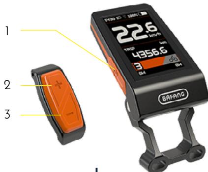 SOLEX VELO-ELECTRIQUE-9X04551905 - Descriptif de l'affchage - 1