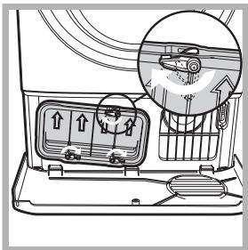 HOTPOINT-ARISTON AQCF951BU - Condenseur - Vous doivent restorer les peluches dans le condenseur tous les mois! - 4