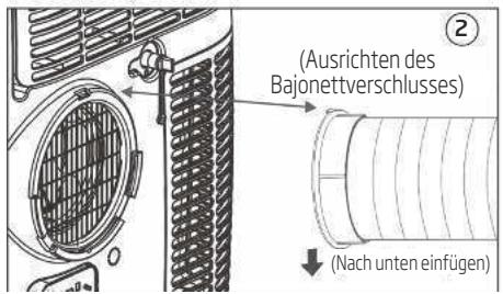 BEKO BP109AC - Einführung in die Montage von Abluftschläuchen - 2