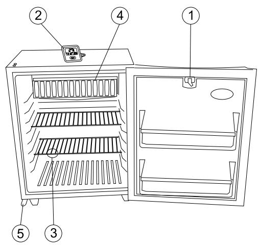 DOMETIC RA122H - Aperçu de l'appareil - 1