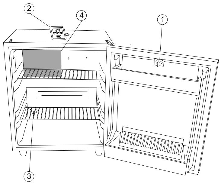 DOMETIC RA122H - Aperçu de l'appareil - 2