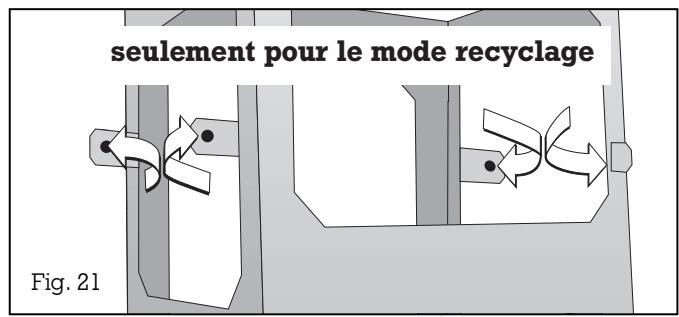 GAGGENAU AH 200-102 - La consigne suivante ne concerne que la hotte AI 202/203 (dépourvue d'extracteur intégré) : - 2