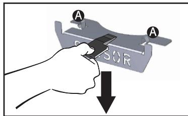 DE DIETRICH DOP4543H - DESMONTAGEM E REMONTAGEM DA PLACA “SENSOR” - 1