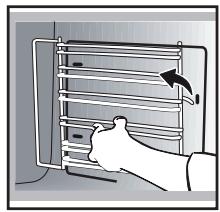 DE DIETRICH DOP4543H - REMOVING THE SHELF RUNNERS - 1