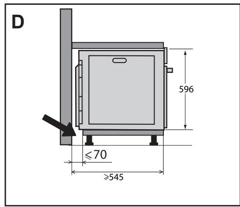 DE DIETRICH DOP4543H - WAHL DES AUFSTELLUNGSORTS UND EINBAU - 4