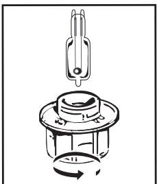 DE DIETRICH DOP4543H - REPLACING THE LIGHT BULB - 1