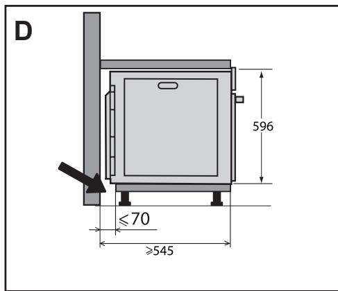 DE DIETRICH DOP4543H - ELECCION DEL EMPLAZAMIENTO Y EMPOTRAMIENTO - 4