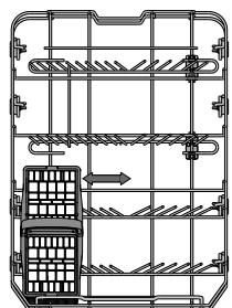 INDESIT LAVEVAISSELLEUNMC1WANJIEDSICST117C - PANIERÀCOUVERT - 2