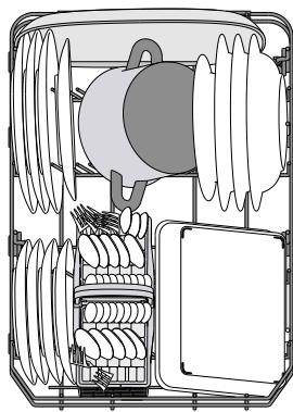 INDESIT LAVEVAISSELLEUNMC1WANJIEDSICST117C - PANIER INFÉRIEUR - 1