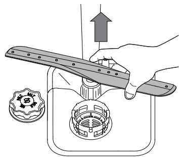 INDESIT LAVEVAISSELLEUNMC1WANJIEDSICST117C - NETTOYER LES BRAS D'ASPERSION - 2