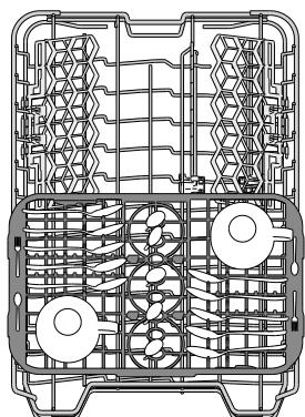 INDESIT LAVEVAISSELLEUNMC1WANJIEDSICST117C - BAC COULISSANT - 1
