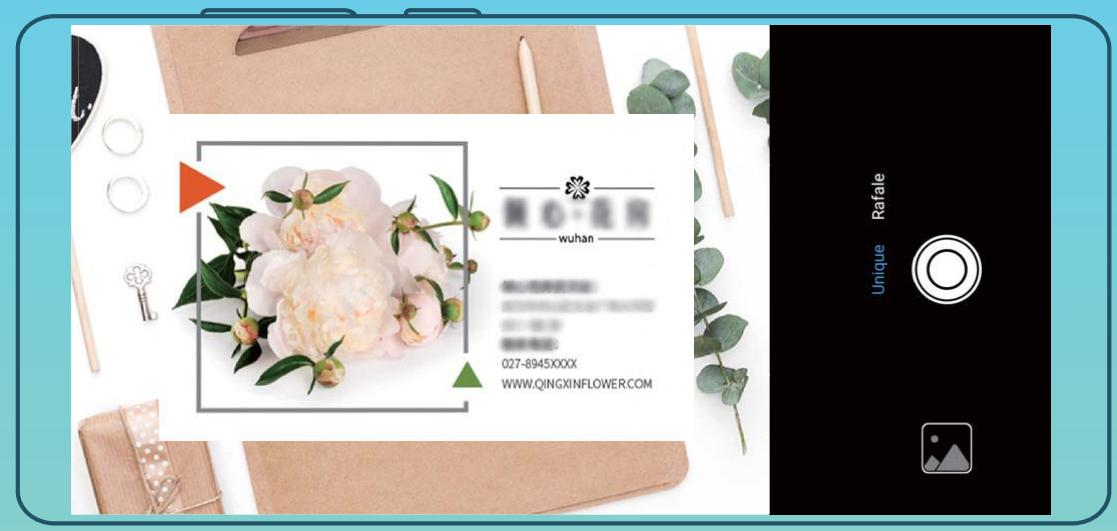 HUAWEI P20 TWILIGHT - Numérisation des cartes de visite pour ajust aux contacts - 1