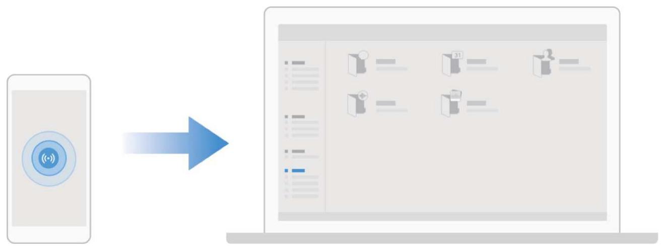 HUAWEI P20 TWILIGHT - Huawei Share : une meilleure façon de partager des fichiers - 1