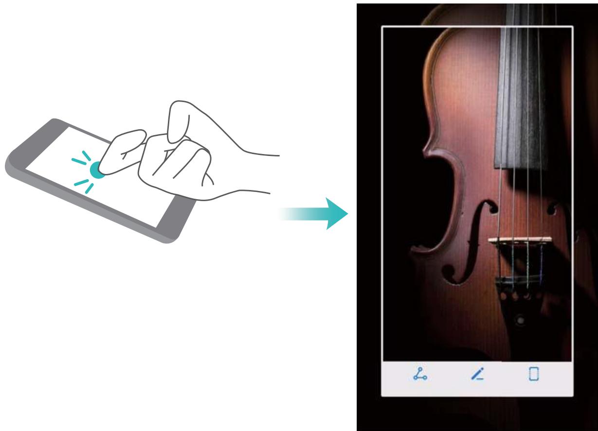 HUAWEI P20 TWILIGHT - Faire une capture d'écran de l'intégrality de votre écran - 1