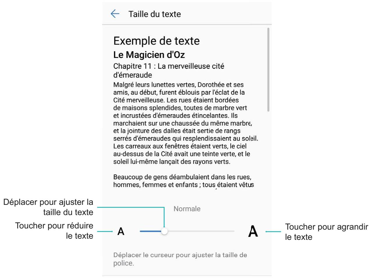 HUAWEI P20 TWILIGHT - Changer les paramètres d'affichage - 1