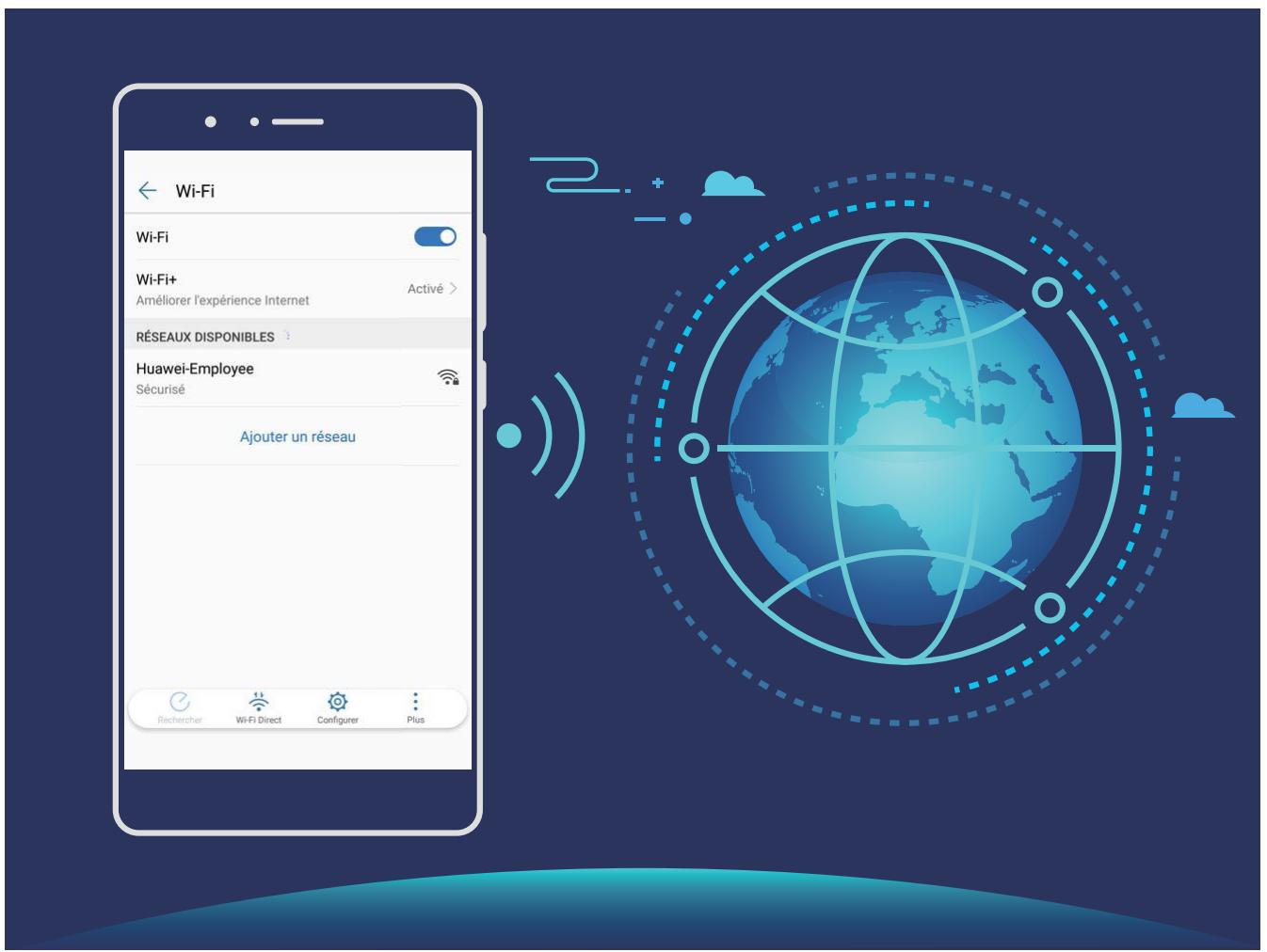 HUAWEI P20 TWILIGHT - Se connecter au Wi-Fi - 1