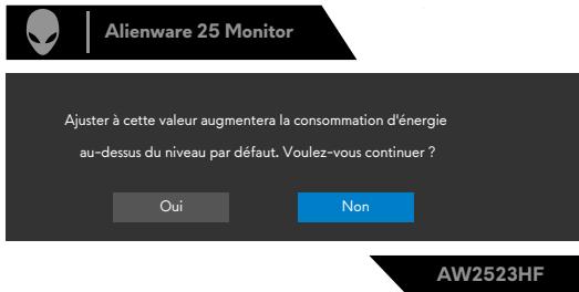 DARTY 36DARRYDELLECRANAW2523HFB - REMARQUE: Le message qui s'affiche sur le moniteur varie selon le type de cable d'entrée utilisé. - 4