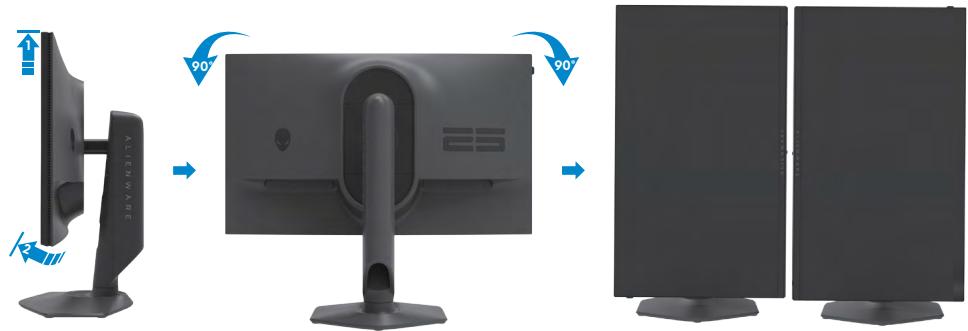 DARTY 36DARRYDELLECRANAW2523HFB - Rotation de l'affichage - 1