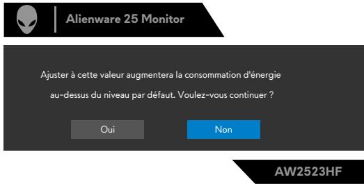 DARTY 36DARRYDELLECRANAW2523HFB - REMARQUE: Le message qui s'affiche sur le moniteur varie selon le type de cable d'entrée utilisé. - 3
