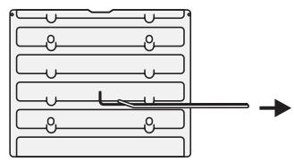 FALCON ELAS 90 DFTP/EU - Grilles du four principal - 1