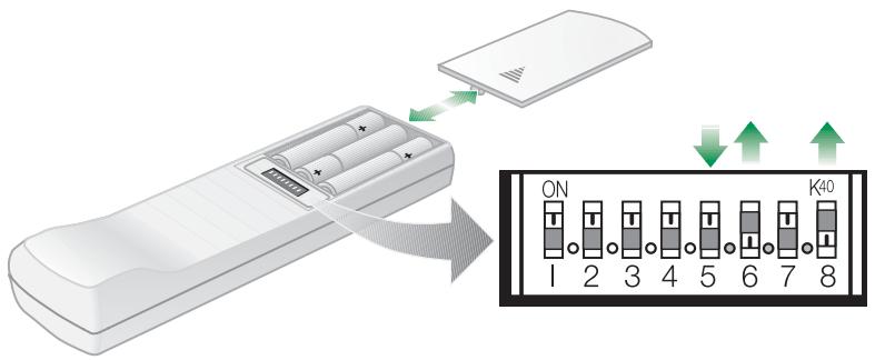 BOSER SA2 - Configuration de la télécommande RC-20 pour la zone 2 - 1