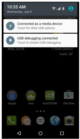 ACER LiQUiD Z630S BRG - Connexion à un ordinateur - 1