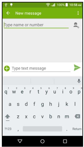ACER LiQUiD Z630S BRG - Créer un nouveau message - 1