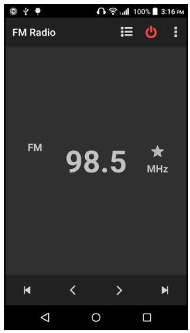 ACER LiQUiD Z630S BRG - Émission FM - 1