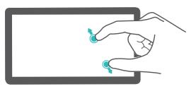 HUAWEI T3 10 16GBWIFI - Gestes d'écran de base - 6