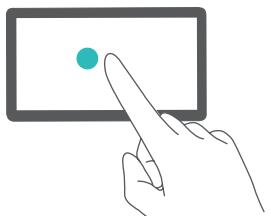 HUAWEI T3 10 16GBWIFI - Gestes d'écran de base - 1