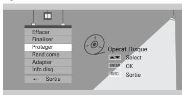 DAEWOO DFX4502S - Protection du disque (DVD±R, DVD±RW) - 1