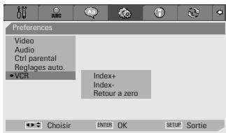 DAEWOO DFX4502S - PREFERENCES / Magnétoscope - 1