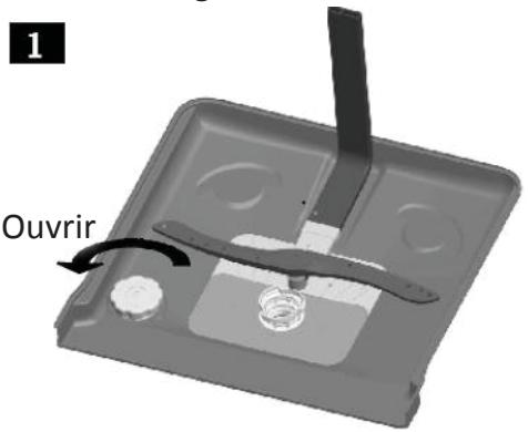 THOMSON TDW600WH - Remplissage du réservoir de sel - 1