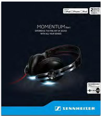 SENNHEISER Momentum On BK - Soigné dans les moindres détails - 5