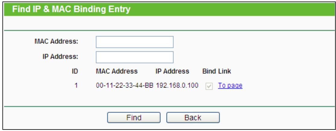 TP-LINK TL-WR841N - To add IP &amp; MAC Binding entries, follow the steps below. - 1