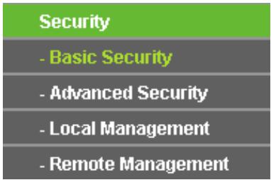TP-LINK TL-WR841N - Security - 1