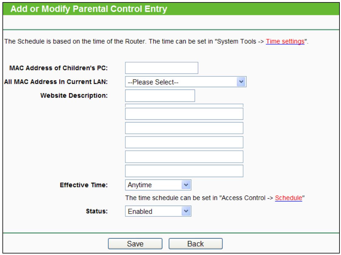 TP-LINK TL-WR841N - Parental Control - 2
