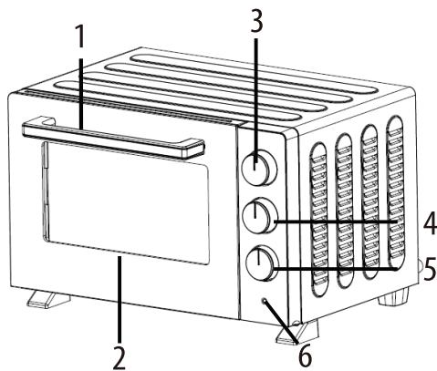 ELECTROLUX ESO939 - PIECES - 1