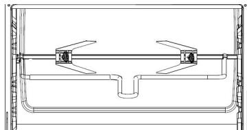ELECTROLUX ESO939 - Pour partager la broche, utiliser toutes la poignée prévue à cet effet. - 1