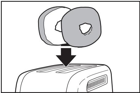 HITACHI 5KMT2115E0B - Faire griller des bagels - 1