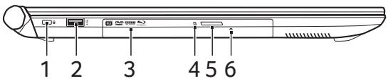 ACER Aspire V 17 Nitro - Vue gauche - 1
